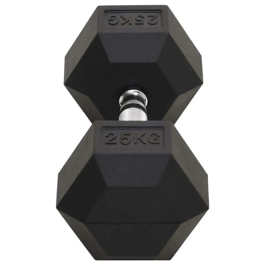 25kg Cast Iron Dumbbell Set for Strength Training & Home Gym Fitness Equipment