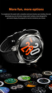 NEW Arrival 4G Full Netcom Android Smartwatch 1.95 inch Amoled Spherical Screen 256GB Storage GPS WIFI Download Smart Watch H19