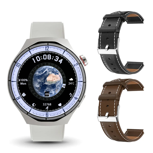 HT30 OPEN-HarmonyOS Smart Watch AMOLED 2GB ROM Men Sport Watches Local Video Custom Dials NFC Heart Rate Blood Oxygen Smartwatch