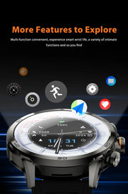 NEW Arrival 4G Full Netcom Android Smartwatch 1.95 inch Amoled Spherical Screen 256GB Storage GPS WIFI Download Smart Watch H19