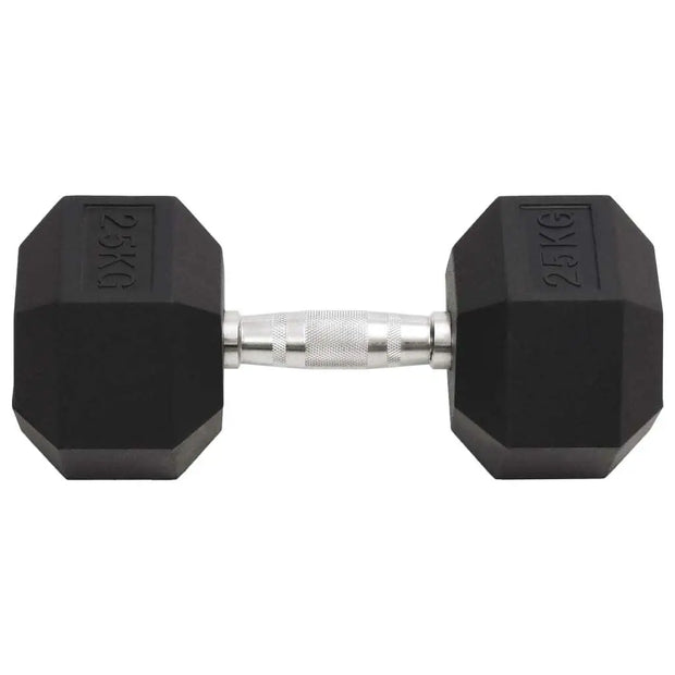 25kg Cast Iron Dumbbell Set for Strength Training & Home Gym Fitness Equipment