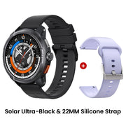 HAYLOU Solar Ultra GPS Smart Watch 1.6” AMOLED Display 60Hz Refresh Rate Bluetooth Calls 5ATM Water Resistance Sports Smartwatch