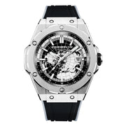 Luxury Top Brand Man Automatic Movement Watch Pagani Designs Mechanical Watches For Man Skeleton Dial Wristwatches Reloj Homber