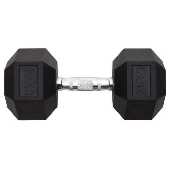 25kg Cast Iron Dumbbell Set for Strength Training & Home Gym Fitness Equipment