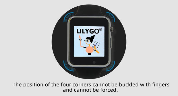 LILYGO® T-Watch-S3 Programmable Touchable Watch Integrated ESP32-S3 WIFI Bluetooth LoRa BMA423 Sensor MAX98357A Mic Speaker