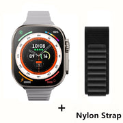 2025 new Smart Watch 9 ultra Pro MAX Gen 2 49mm Amoled Screen Smartwatch High Refresh Rate Wireless Charging Men Women For Sport