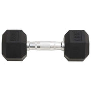 2 Pack 12kg Cast Iron Dumbbells - Adjustable Weight Free Weights for Home Gym Fitness