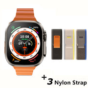 2025 new Smart Watch 9 ultra Pro MAX Gen 2 49mm Amoled Screen Smartwatch High Refresh Rate Wireless Charging Men Women For Sport