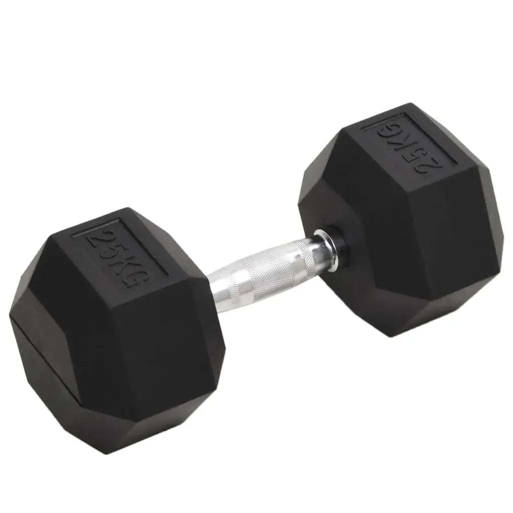 25kg Cast Iron Dumbbell Set for Strength Training & Home Gym Fitness Equipment